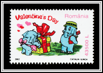 Cute Elephant Couple