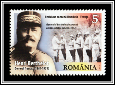 General Awarding Medals to Romanian Troops
