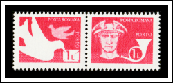 Pigeons; Mercury and Posthorn