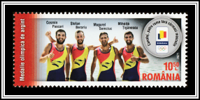 Men's Coxless Fours, Silver Medal