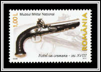 Flintlock Pistol Made in Liège, 18th Century