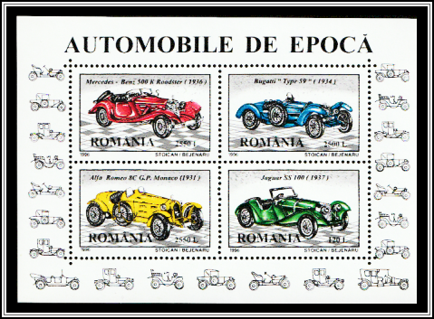 Classic Cars Sheet 2