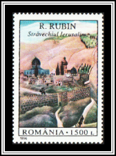 Old Jerusalem, by Reuven Rubin