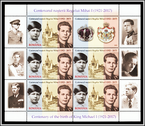 Michael in 1927 and 1940 and Peleș Castle