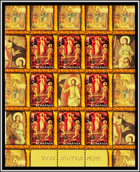 The Risen (Type II Mini-sheet)