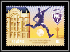 Football Player, University Building