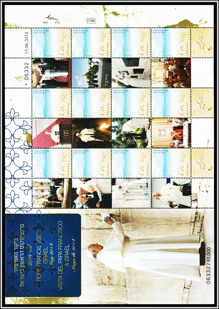 Papal Visit - My Own Stamps