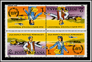 Modern & Historic Letter Carriers (Tête-bêche Type II)