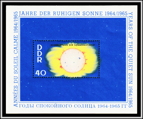 Sun with Corona and Prominences
