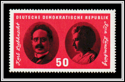Karl Liebknecht & Rosa Luxemburg