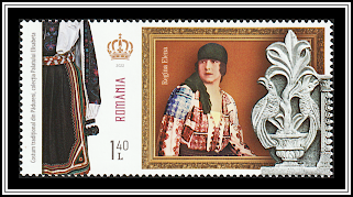 Queen Elena in Clothing from Pădureni