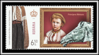 Princess Mărioara in Clothing from Vâlcea