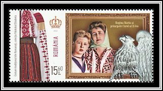 Queen Marie in Clothing from Romanați, Prince Carol II
