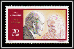 Lenin with Clara Zetkin