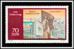 Lenin Square & Lenin Monument, Berlin