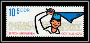 Boy with Pioneer's Neckerchief