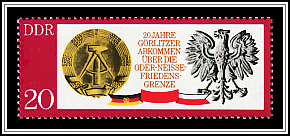 Coats of Arms of Poland and DDR