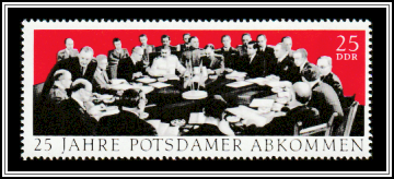 Delegations of the USSR, Britain & USA During the Conference
