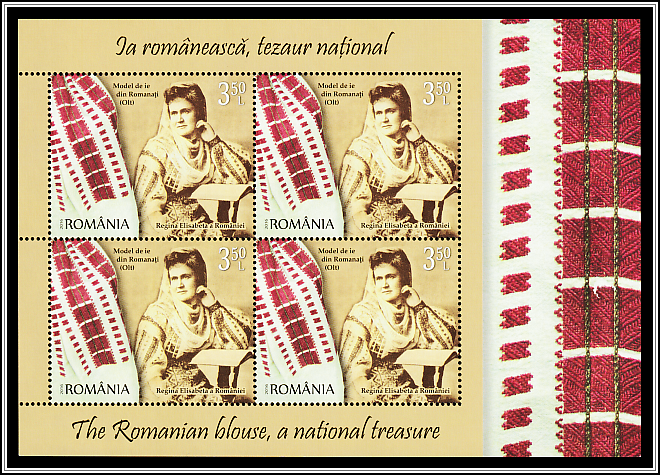 Queen Elisabeth & Blouse from Romanați