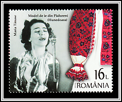 Maria Tănase & Blouse from Padureni, Hunedoara County