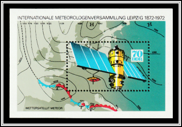 Weather Satellite, Modern Weather Map