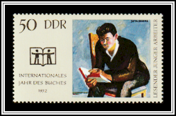 Young Man Reading, Jutta Damme