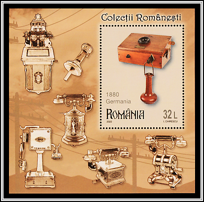 Crossley Patent Wall Telephone, Germany 1880