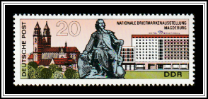 Otto von Guericke Monument, Cathedral, Hotel International