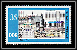 Historic & New Buildings in Weimar