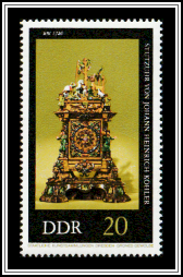 Mantlepiece Clock, J. H. Köhler & J. G. Graupner, c. 1720