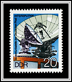German Post Satellite Dish