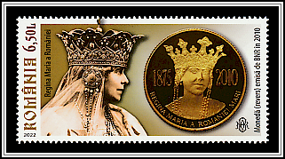 Queen Marie and Coin of 2010