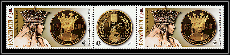 Queen Marie and Coin of 2010