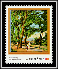 Landscape from Câmpulung Muscel, Iosef Iser