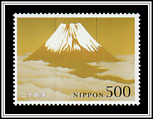 Sacred Mount Fuji (detail), Yokoyama Taikan