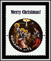 Merry Christmas! in Violet Blue