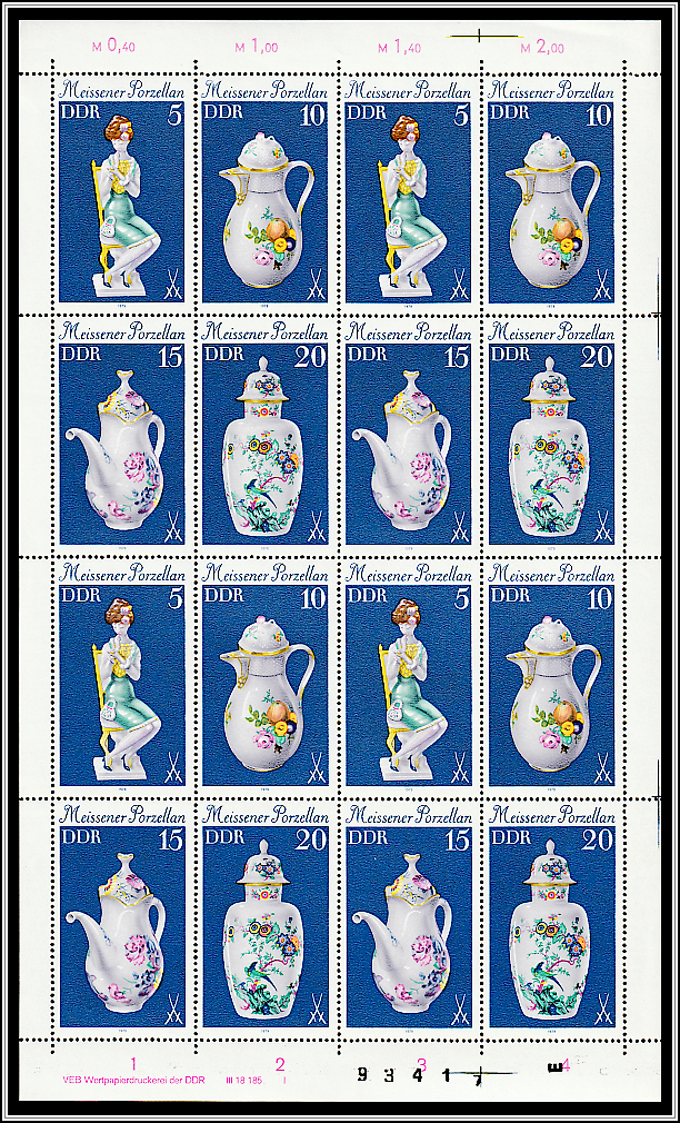 Sheet of 16