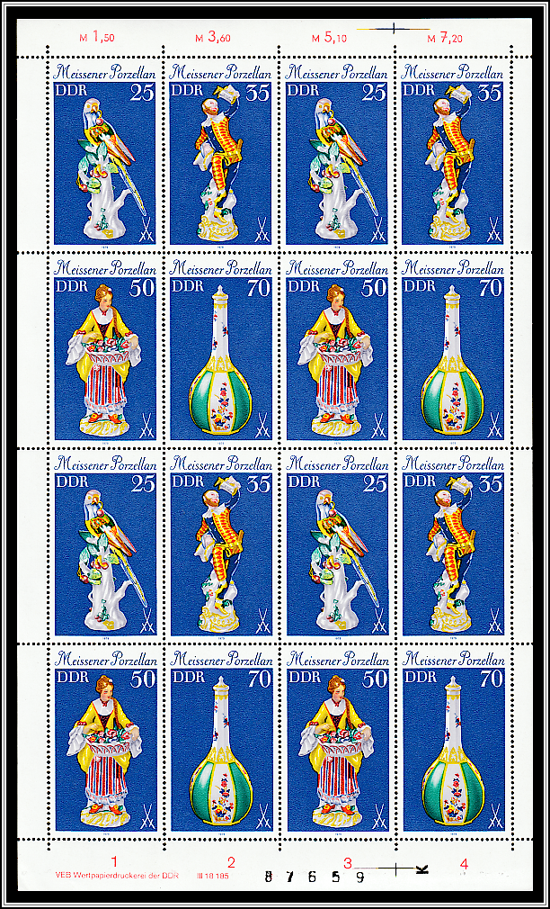 Sheet of 16