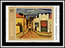 Old Street in Bucharest