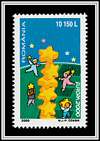 Children Build a Tower of Stars