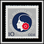 Woman with Red Flower in Her Hair