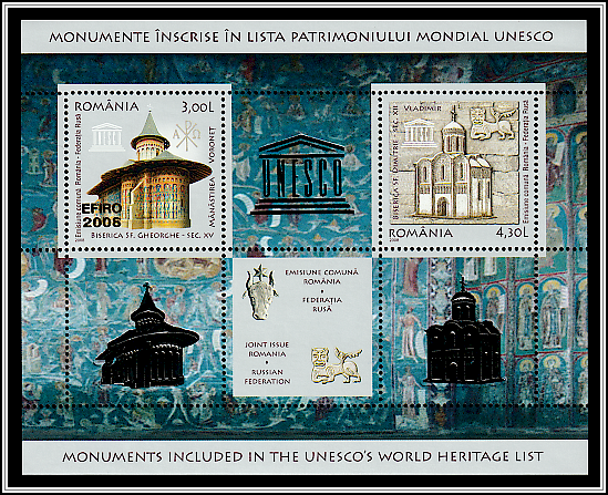 St. George Church of the Voroneț Monastery and St. Dimitrie Church in Vladimir
