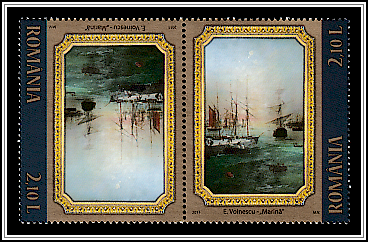Marine, Eugeniu Voinescu Tête-bêche Pair