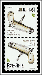 Pistol Corkscrew (France, 19th century) Tête-bêche Type II