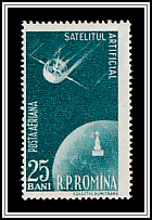 Artificial Satellite Orbiting Globe