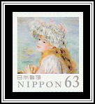 Girl with a Lace Hat (part) Pierre-Auguste Renoir