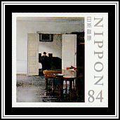 Indoor with My Wife Ida Playing the Piano, Vilhelm Hammershøi