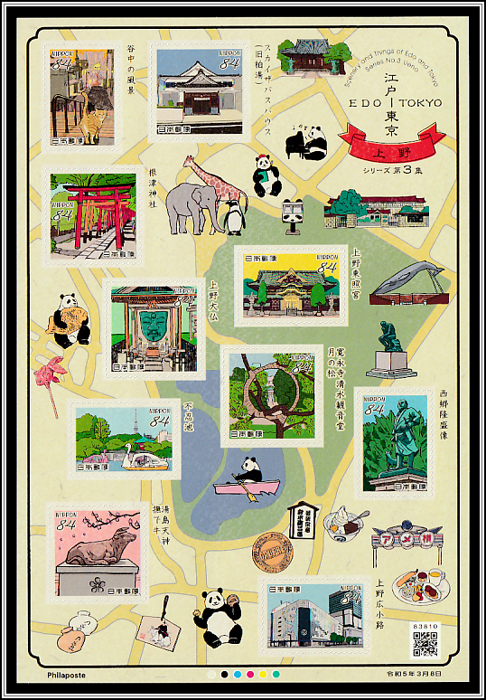 Scenery of Edo and Tokyo