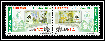 10,000 Old Lei to 1 New Leu