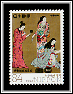 Women at Leisure (Matsuura Screen)